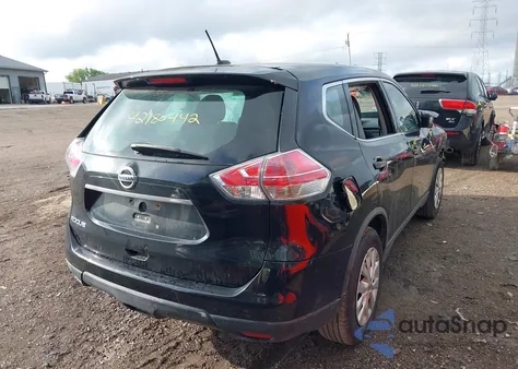 2016 Nissan Rogue S z USA, uszkodzony, nr VIN KNMAT2MT6GP640680